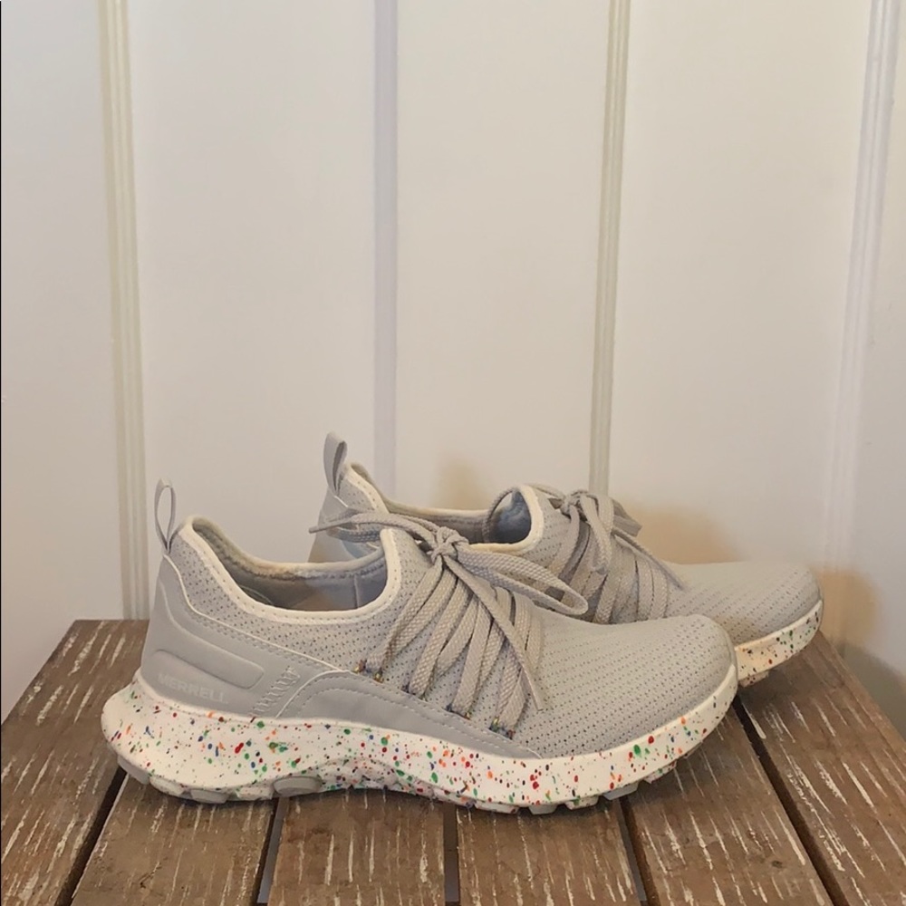 Merrell Cloud Knit confetti running shoes